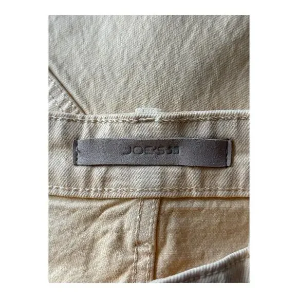 Joe's Jeans shorts Jessie relaxed denim yellow size 34